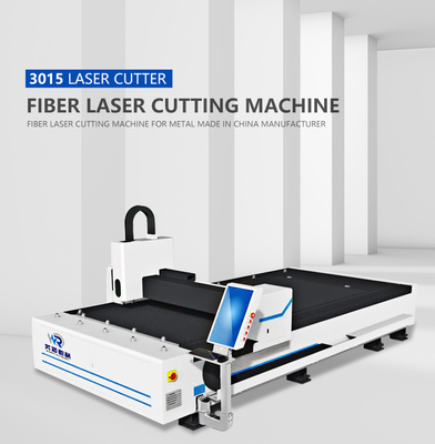 3000*1500mm 3000W IPG FiberレーザーCutting Machine For Metal Signs Labels Crafts